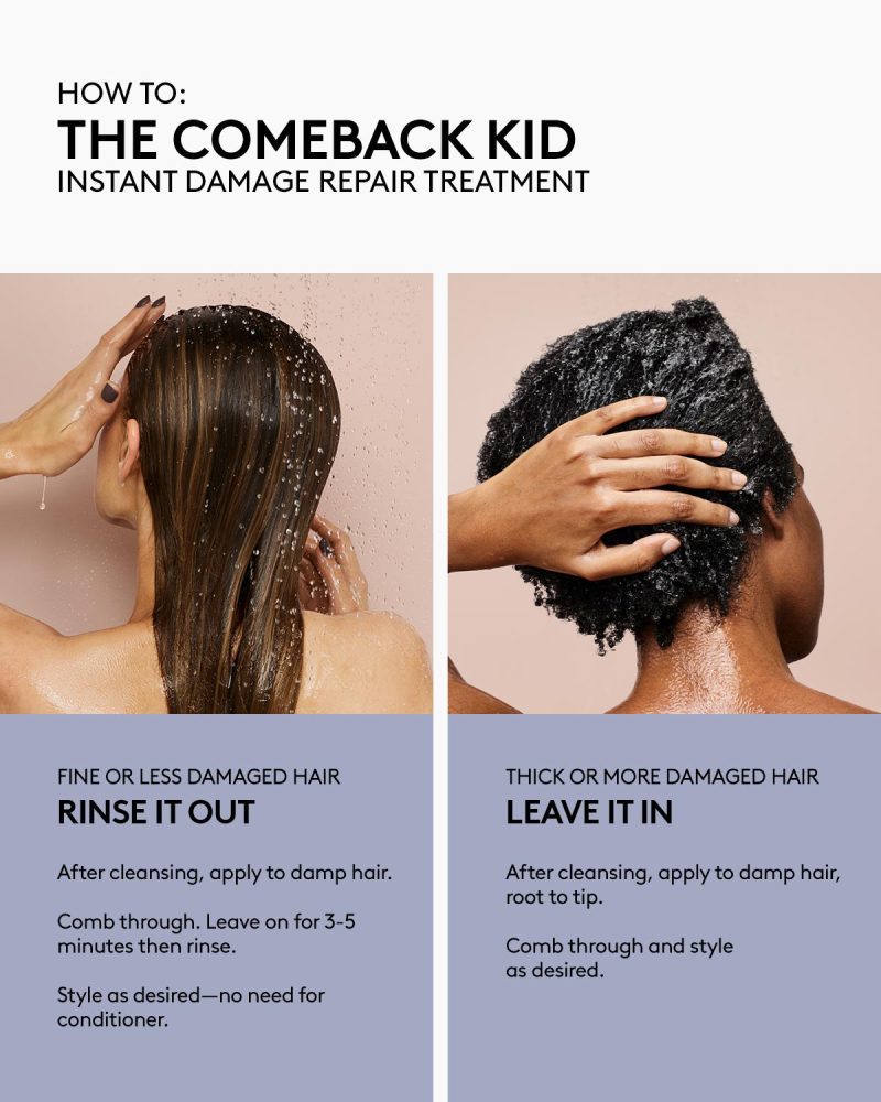 FH661950 FENTY HAIR LAUNCH PDP INFOGRAPHICS COMEBACK KID HOW